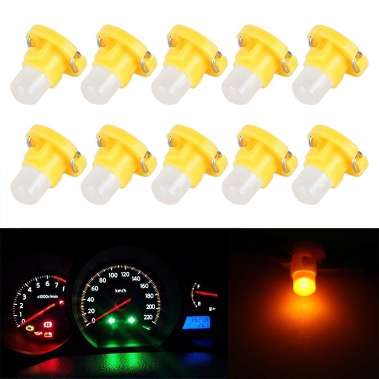 10PCS 2W T4.2 Wedge Instrument Panel LED Light Dashboard Gauge Cluster Indicator Lamp Bulb