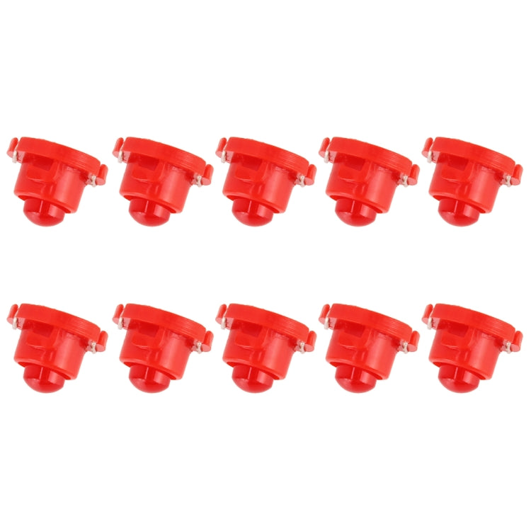 10PCS 2W T4.7 Wedge Instrument Panel LED Light Dashboard Gauge Cluster Indicator Lamp Bulb