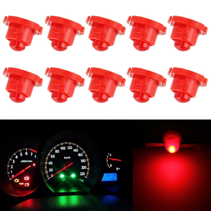 10PCS 2W T4.7 Wedge Instrument Panel LED Light Dashboard Gauge Cluster Indicator Lamp Bulb, 2W  T4.7, 2W T4.7
