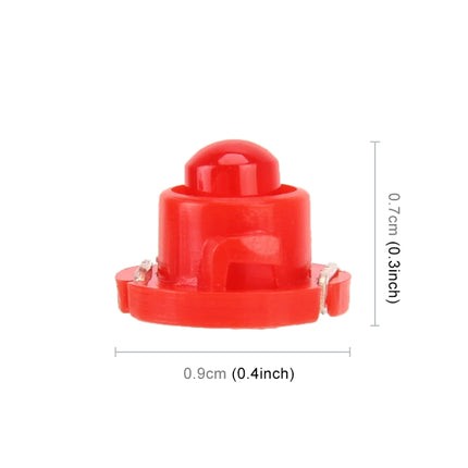 10PCS 2W T4.7 Wedge Instrument Panel LED Light Dashboard Gauge Cluster Indicator Lamp Bulb