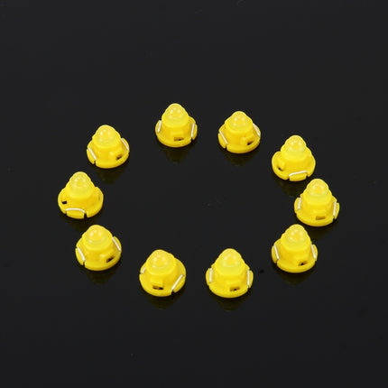 10PCS 2W T4.7 Wedge Instrument Panel LED Light Dashboard Gauge Cluster Indicator Lamp Bulb, 2W T4.7, 2W  T4.7