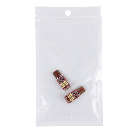 2PCS T10 2W 100LM 6000K 12 SMD-4014 LEDs Car Clearance Lights Lamp, DC 12V