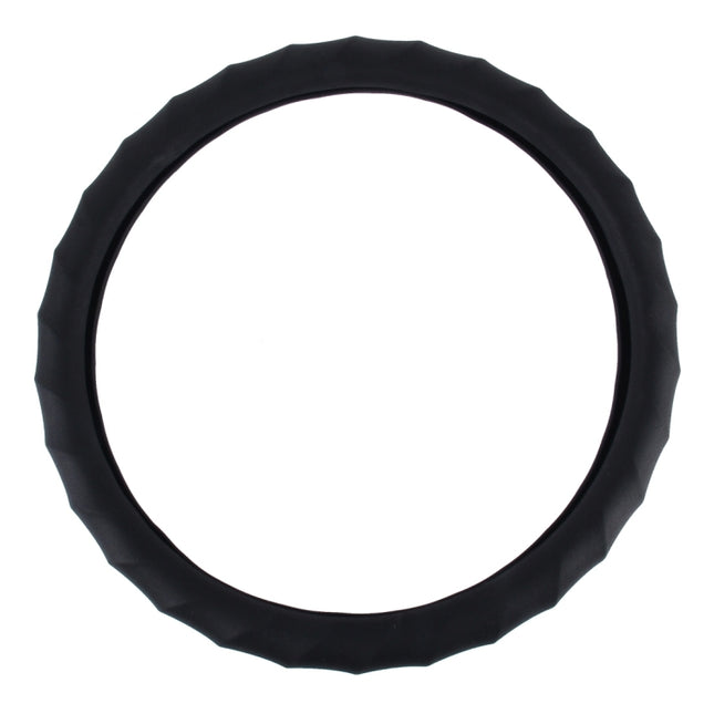 Distorted Lines Texture Universal Rubber Car Steering Wheel Cover Sets Four Seasons General