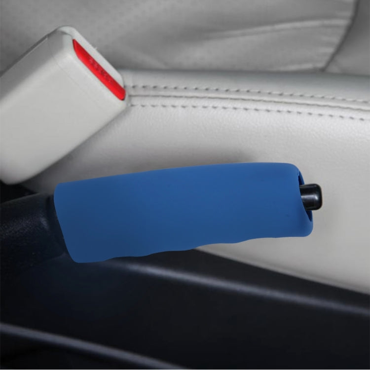 Rubber Car Hand Brake Cover Shift Knob Gear Stick Cushion Cover Car Accessory Interior Decoration Pad