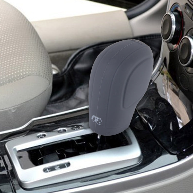 Rubber Car Hand Brake Head Cover Shift Knob Gear Stick Cushion Cover Car Accessory Interior Decoration Pad