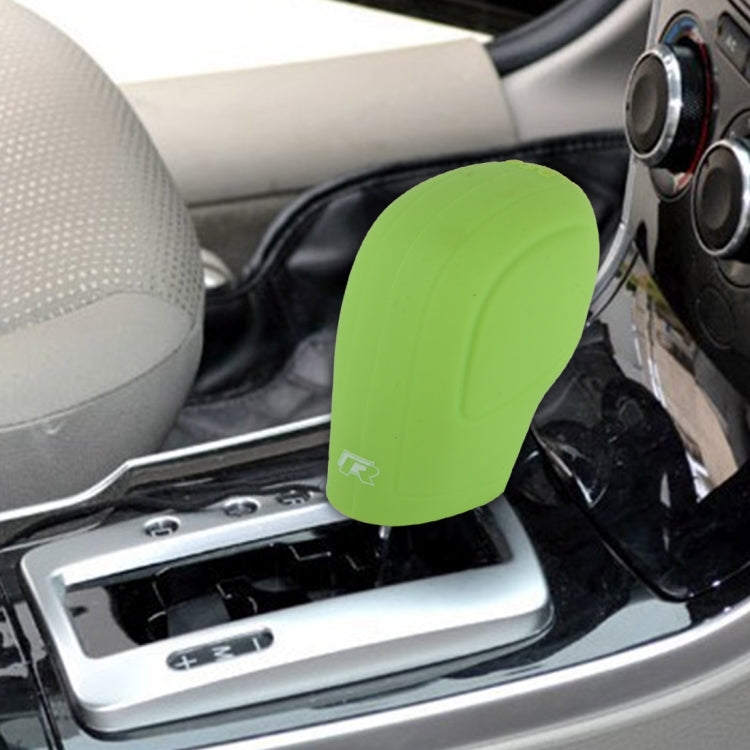 Rubber Car Hand Brake Head Cover Shift Knob Gear Stick Cushion Cover Car Accessory Interior Decoration Pad