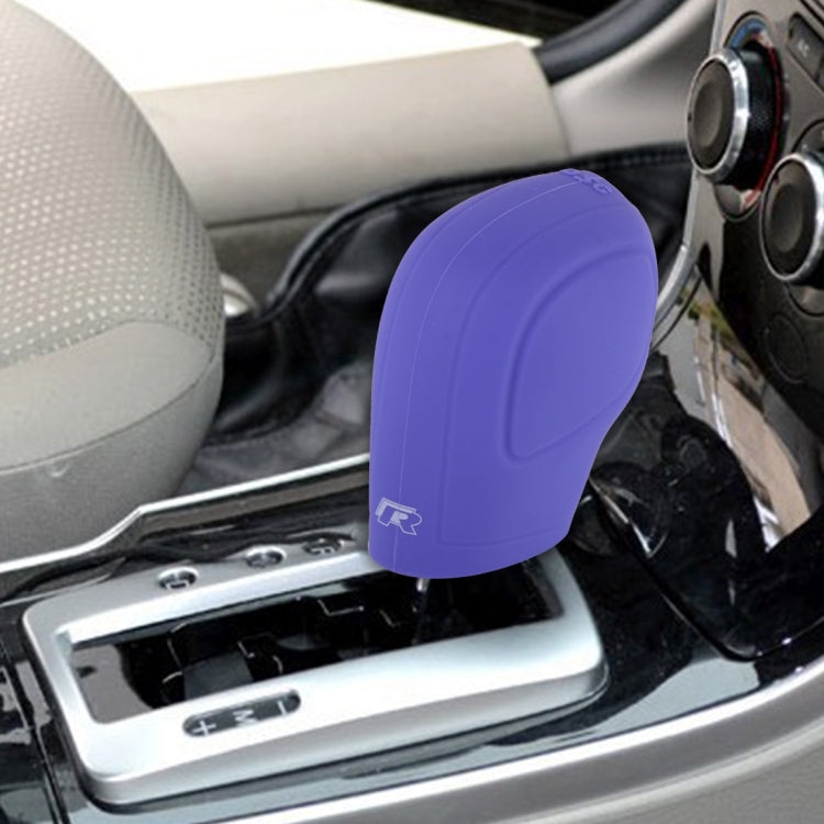 Rubber Car Hand Brake Head Cover Shift Knob Gear Stick Cushion Cover Car Accessory Interior Decoration Pad