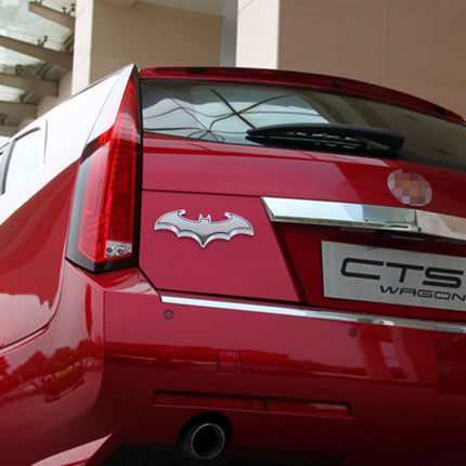 Bat Shape Shining Metal Car Free Sticker, Bat, Shining Bat, Bat Flying