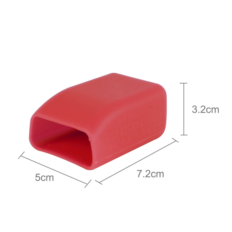 Safe Rubber Car Seat Belt Clips Locking Buckles Protective Cover