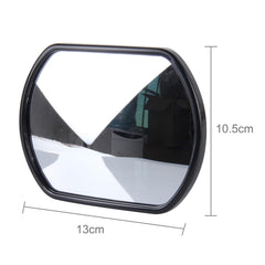 3R-025 Truck Blind Spot Rear View Wide Angle Mirror, Size: 14cm × 10.5cm, 3R-025 (Black)