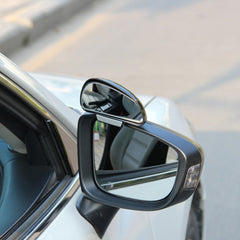 3R-092 Car Blind Spot Right Rear View Wide Angle Adjustable Mirror, 3R-092 (Black)