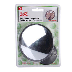 3R-098 Car Blind Spot Rear View Wide Angle Mirror, Diameter: 9.8cm, 3R-098 (Black)