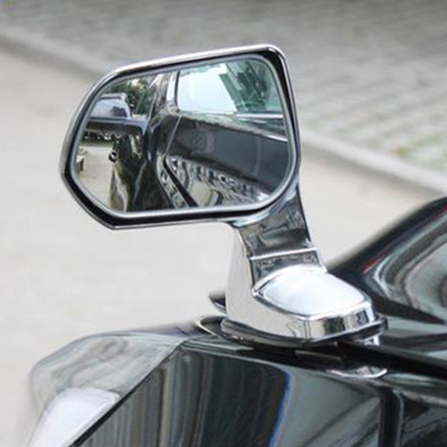 3R-105 360 Degree Rotatable Left Side Assistant Mirror for Auto Car, 3R-105L(Black), 3R-105L (Silver)