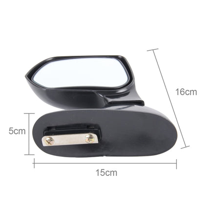 3R-105 360 Degree Rotatable Left Side Assistant Mirror for Auto Car, 3R-105L(Black), 3R-105L (Silver)