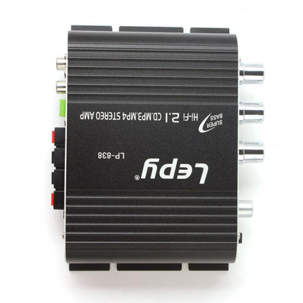 Car 2.1CH HIFI Subwoofer Amplifier Audio, Support MP3