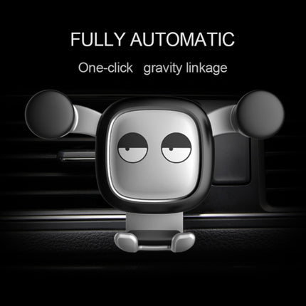 Big Eyes Pattern Gravity Cartoon Air Vent Car Mount Phone Holder