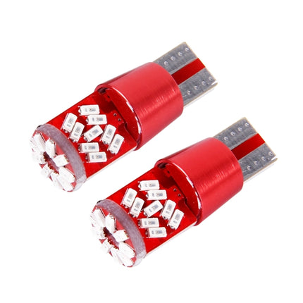 2 PCS T10 5W 27 SMD-3014 LEDs Car Clearance Light Lamp, DC 12V