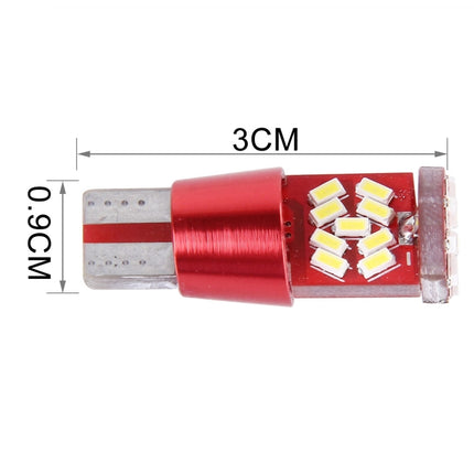 2 PCS T10 5W 27 SMD-3014 LEDs Car Clearance Light Lamp, DC 12V, 27 SMD-3014 LEDs, T10+5W Blue Light