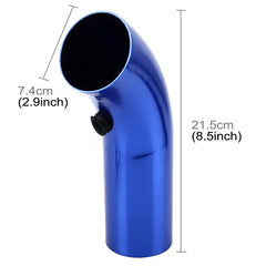 Universal  Air Intake Pipe Super Power Flow Air Intakes Short Cold Racing Aluminium Air Intake Pipe Hose with Cone Filter Kit System