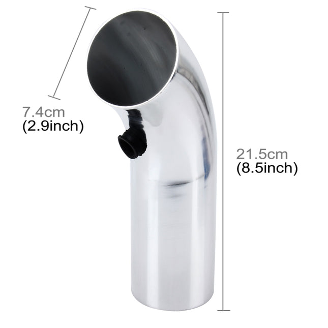 Universal  Air Intake Pipe Super Power Flow Air Intakes Short Cold Racing Aluminium Air Intake Pipe Hose with Cone Filter Kit System