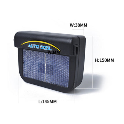 Car Auto Solar Powered Cool Air Vent Cooling Fan Cooler, CH-96
