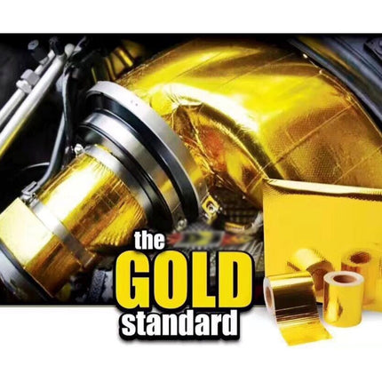 5m Exhaust Wrap Auto Motor Exhaust Heat Shield Aluminum Foil Paper Heat Resistant Wrap