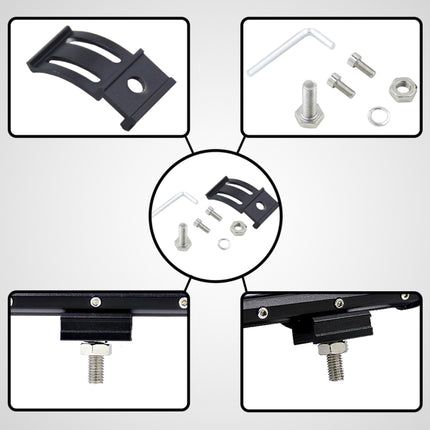 4 inch Three Rows Led Light Bar Modified Off-road Lights Roof Light Bar IP67 Waterproof 9W Condenser 6000K 5500LM LED Spotlight Light Searchlight Car LED Work Lights, DC 10-48V