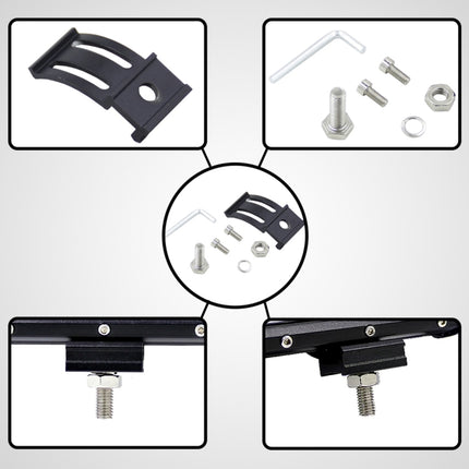 5 inch 18W 24 LED Waterproof IP67 Two Bar Modified Off-road Lights Spotlight Light Car Work Lights, DC 9-48V