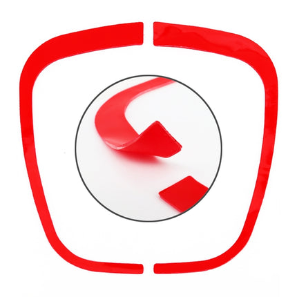 Car Auto Steering Wheel Decorative Ring Cover Trim Sticker Decoration for Audi