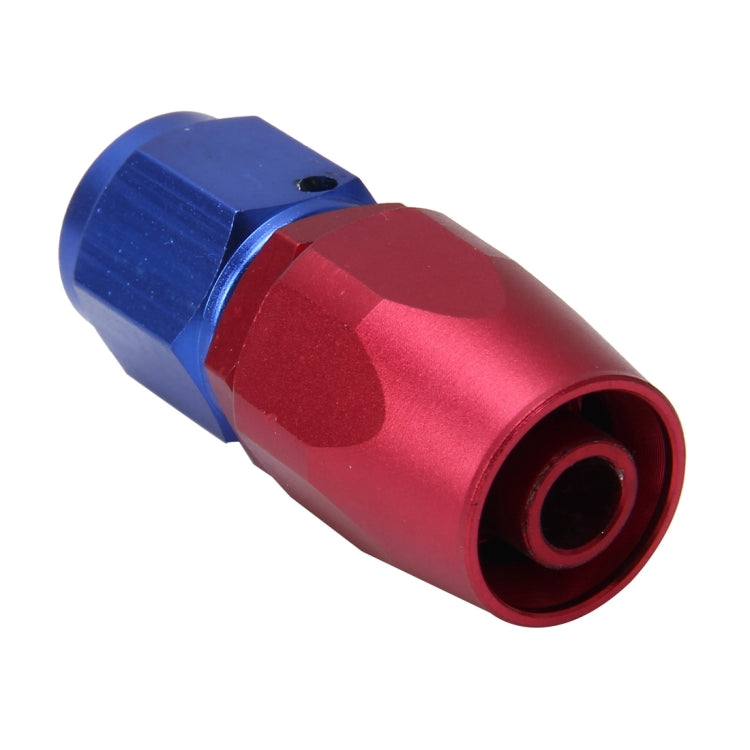 Pipe Joints 0 Degree Swivel Oil Fuel Fitting Adaptor Oil Cooler Hose Fitting Aluminum Alloy AN6 Fitting Car Auto Accessories, 0 Degree AN6