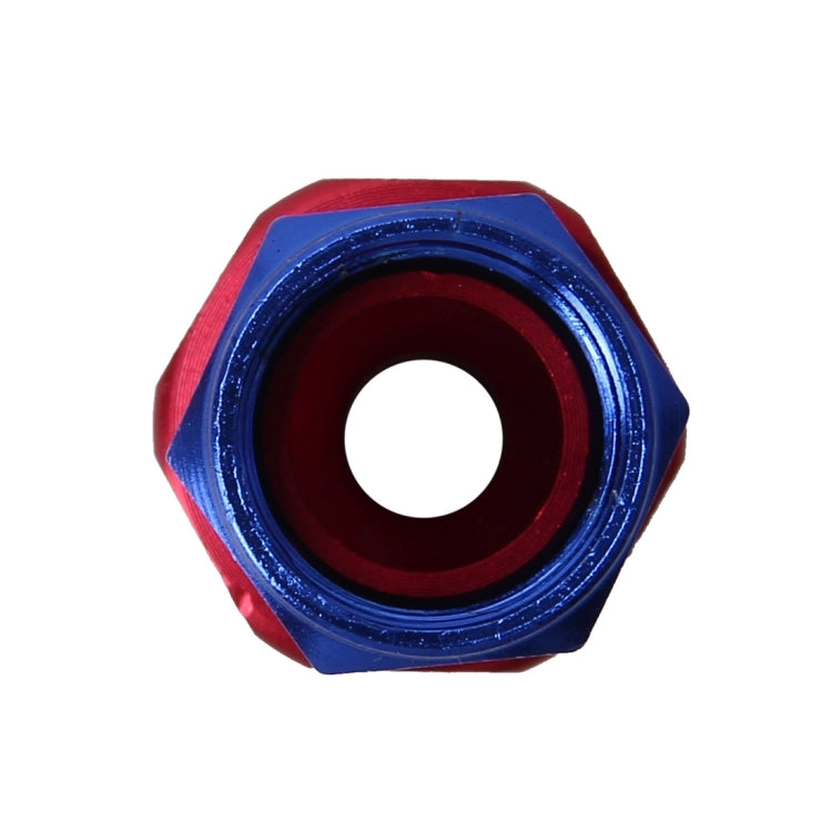Pipe Joints 0 Degree Swivel Oil Fuel Fitting Adaptor Oil Cooler Hose Fitting Aluminum Alloy AN6 Fitting Car Auto Accessories, 0 Degree AN6