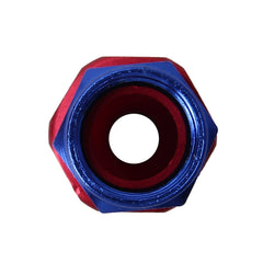 Pipe Joints 0 Degree Swivel Oil Fuel Fitting Adaptor Oil Cooler Hose Fitting Aluminum Alloy AN6 Fitting Car Auto Accessories, 0 Degree AN6