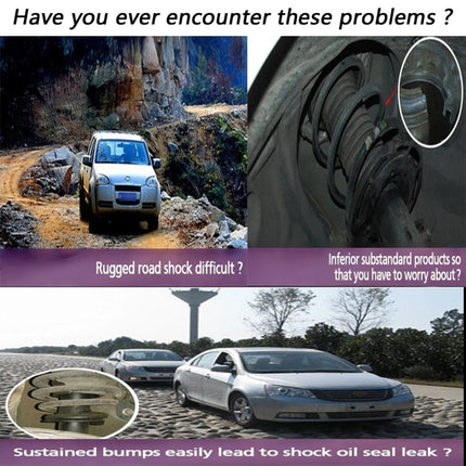 Pairs Car Auto B+ Type Shock Absorber Spring Bumper Power Cushion Buffer, Spring Spacing: 35mm, Spring Diameter: 160mm