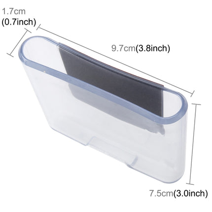 SHUNWEI Car Storage Bag Car Storage Box Bonded Phone Holder Transparent Mobile Phone Box