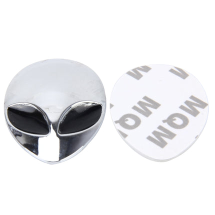 Wizard Head Shape Auto Sticker 3D Metal Fashion Car Stickers