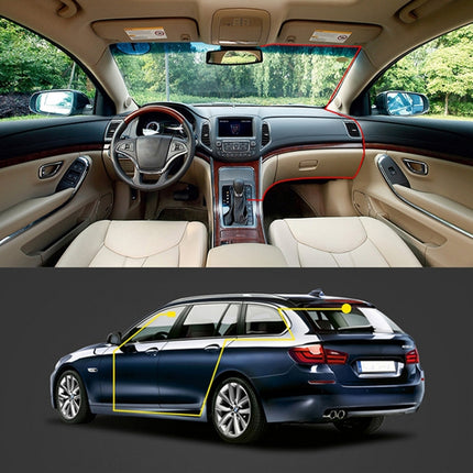 X96 4 inch 2.5D Full HD 1080P Multi-functional Smart Car Dual Lens Video Record Camera Support TF Card / Motion Detection, X96