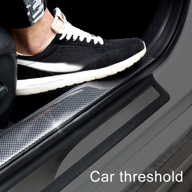 Universal Car Door Threshold Decoration Strip Decorative Sticker, Size : 5CM x 3M