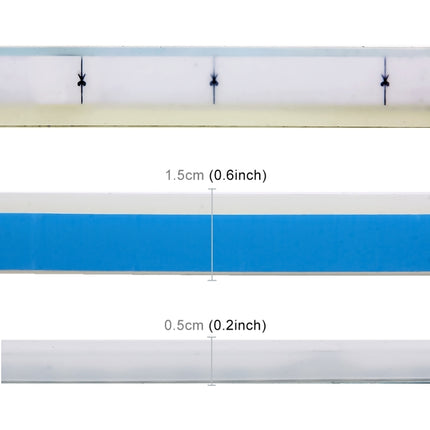 2 PCS 60cm DC12V 19W Ultra-thin Car Colorful Turn Lights / Running Lights SMD-5050 LED Bulbs