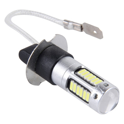 2 PCS H3 10W 30 SMD-4014 LEDs Car Fog Light, DC 12V