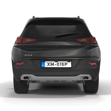 PZ600L-2 Europe Car License Plate Frame Front Rear View Camera, PZ600L-2