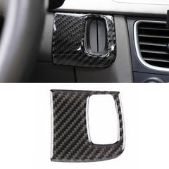 Car Carbon Fiber Key Panel Decorative Sticker for Audi A4L / A5 / Q5 2009-2016