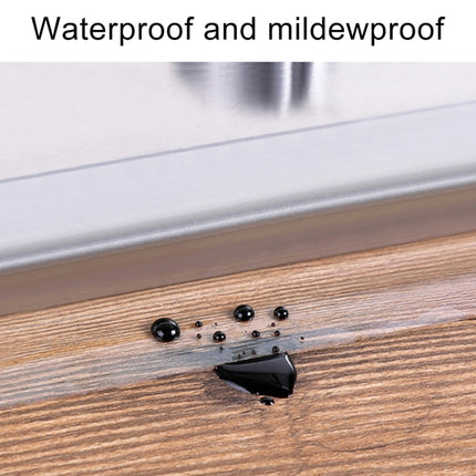 Acrylic Rubber Kitchen and Bathroom Waterproof Moisture-proof Tape Mildew Proof Stickers Size: 3cm x 3m, Thickness: 0.5mm