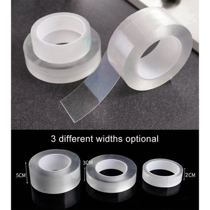 Acrylic Rubber Kitchen and Bathroom Waterproof Moisture-proof Tape Mildew Proof Stickers Size: 3cm x 3m, Thickness: 0.5mm