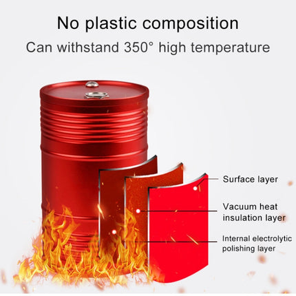 Universal Portable Car Metal Trash Rubbish Bin Ashtray