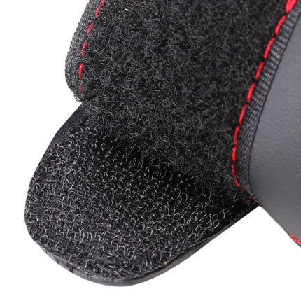 Universal Nonslip Breathable Genuine Leather Car Gear Shift Knob Cover