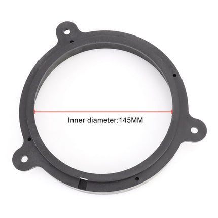 2 PCS Car Auto Plastic Loudspeaker Base Horn Mat for Subaru Forester Back Door