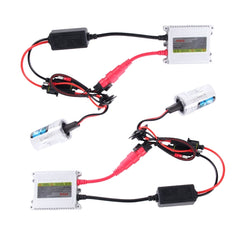 2PCS 35W HB4/9006 2800 LM Slim HID Xenon Light with 2 Alloy HID Ballast, High Intensity Discharge Lamp, Color Temperature: 8000K