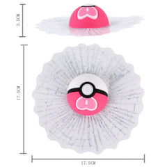 Creative 3D Deco Pokemon Go Car Window Crack Decal Sticker