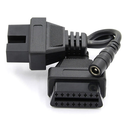 12 Pin to 16 Pin OBDII Diagnostic Cable for Mitsubishi, For Mitsubishi