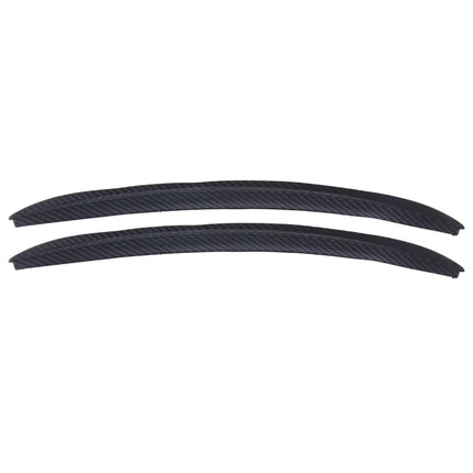 2 PCS Car Auto Rubber Fender Guard Protection Strip Scratch Protector Sticker, Size: 34*2cm